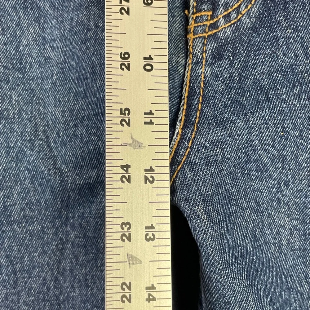 Lawman Jeans Womens 11/12 Blue Vintage Western High Rise Relaxed Straight Leg